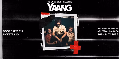 Snug Live Sessions w\/ YAANG