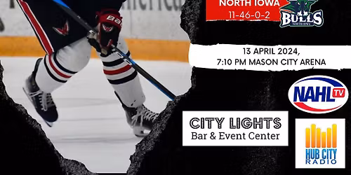 Aberdeen Wings at North Iowa Bulls at Mason City Arena