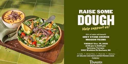 Meals for Missions (Grey Stone Church) FUND4U