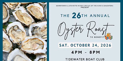 26th Annual Oyster Roast