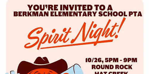 Berkman Spirit Night at Hat Creek Round Rock