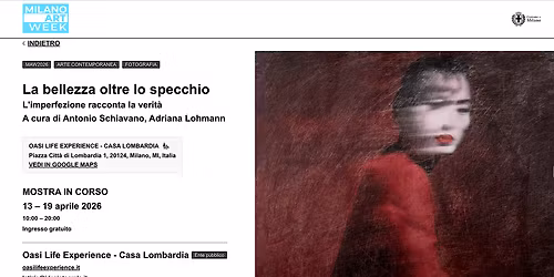 Mostra: La bellezza oltre lo specchio