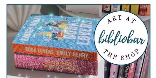 \u2728 Book Bedazzle Class at Bibliobar! \u2728