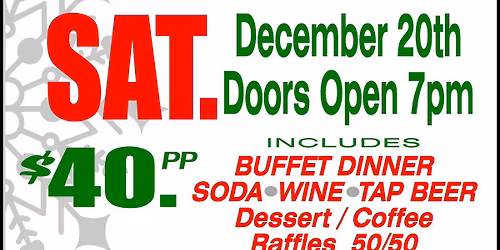 Christmas Dinner and Dance