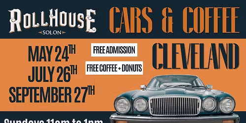 Cars and Coffee at RollHouse Solon 