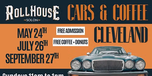 Cars and Coffee at RollHouse Solon 