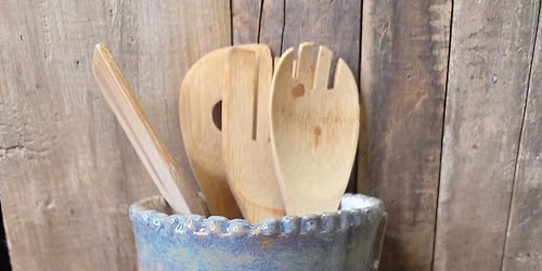 Wine Chiller-Utensil Holder DIY