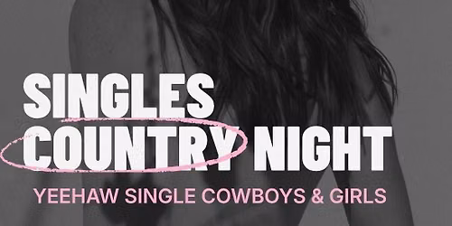 Thursday | Country Themed Singles Night at Figaro | Tickets at thursday.com