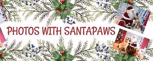 Photos with Santa Paws Fundraiser & Pet Supply Drive