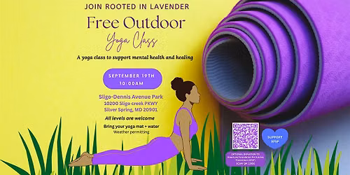 Rooted in Lavender: Free Outdoor Yoga
