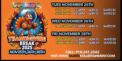 Thanksgiving Break Skating