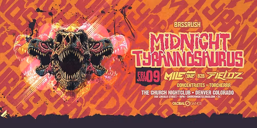 Midnight Tyrannosaurus at Exchange - LA