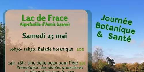 Journ\u00e9e "Botanique et Sant\u00e9" \u00e0 la carte