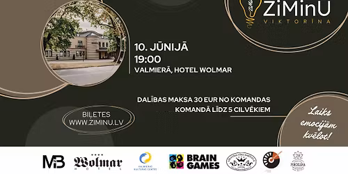 ZiMinU viktor\u012bna - Hotel Wolmar, Valmier\u0101