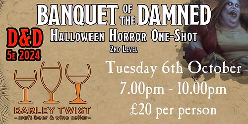 Halloween Dungeons and Dragons @ Barley Twist - Nottingham