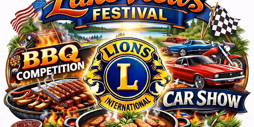 Lake Views Festival: BBQ Competition, Gumbo Cook-Off, Car Show