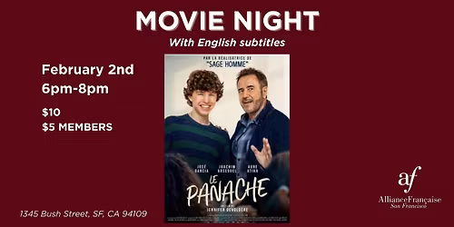 Movie Night: Le Panache - February 2nd 2027