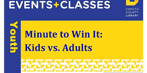 Minute to Win It: Kids vs. Adults