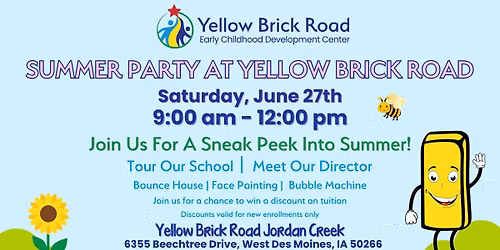 \ud83c\udf1e\ud83c\udf89 SUMMER PARTY AT YELLOW BRICK ROAD! \ud83c\udf89\ud83c\udf1e