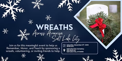 Wreaths Across America \u2013 Salt Lake City