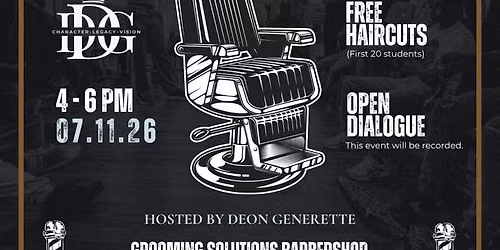 DDG\u2019s The Gentlemen\u2019s Closet Presents The Barbershop: Community, Guns and Public Safety