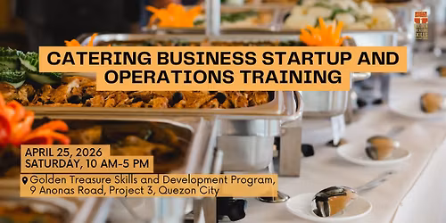 Catering Business Startup and Operations Training
