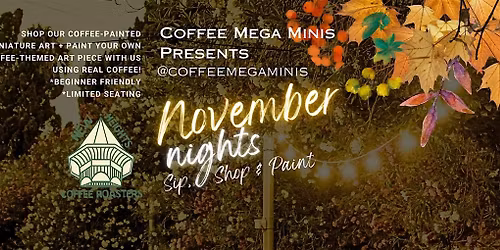 Coffee Mega Minis x New Heights Coffee Roasters: November  Nights 2025