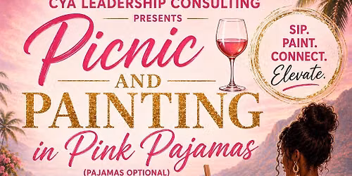 Painting With a Pink Picnic Twist 