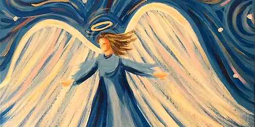 Paint and Sip: A Guiding Angel