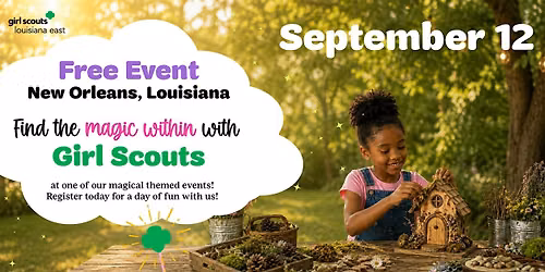 Find the Magic with Girl Scouts