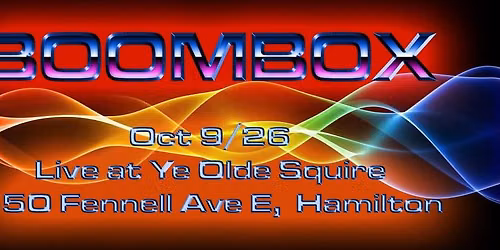 Boombox returns to Ye Olde Squire