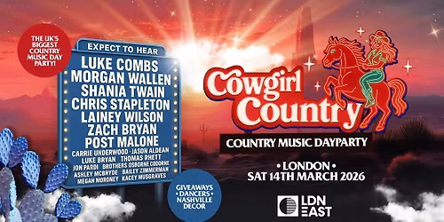 Cowgirl Country - London - \ud83e\udd20 Country Music Dayparty!