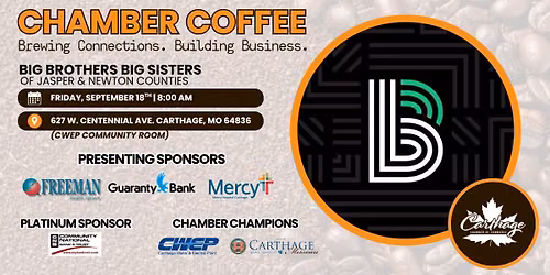 Chamber Coffee - Hosted by: Big Brothers Big Sisters of Jasper & Newton Co.