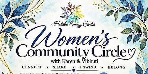 Woman's Community Circle with Karen & Vibhuti