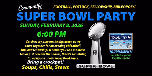 Community Super Bowl Party