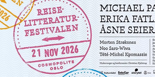 Reiselitteraturfestivalen \/\/ Cosmopolite