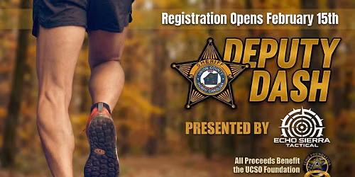 UCSO Deputy Dash 5k Trail Run presented by Echo Sierra Tactical