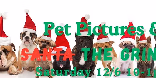 Pet Pictures w/The Grinch!