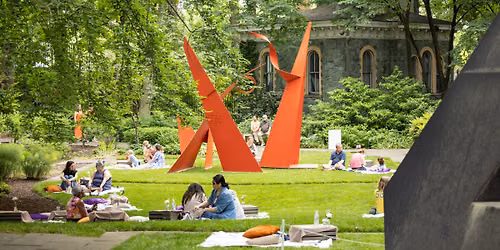 Evening in the Sculpture Garden