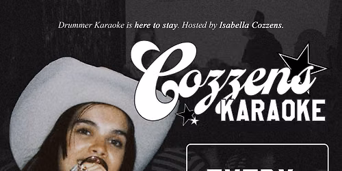 COZZENS KARAOKE (EVERY FRIDAY NIGHT in PAC WEST!)