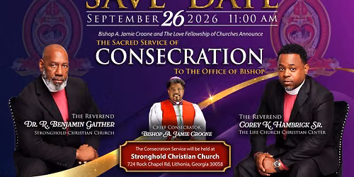 Consecration to Office of Bishop