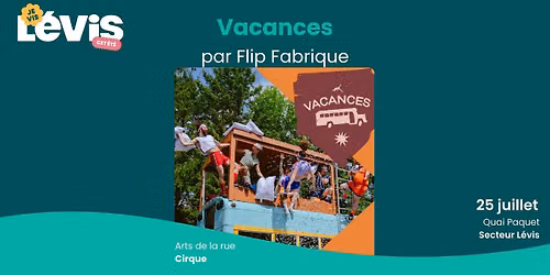 Vacances par Flip Fabrique
