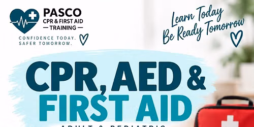 Adult & Pediatric First Aid CPR\/AED Certification Course - American Red Cross