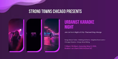 Urbanist Karaoke Night