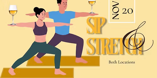 SIP n STRETCH with Yoga