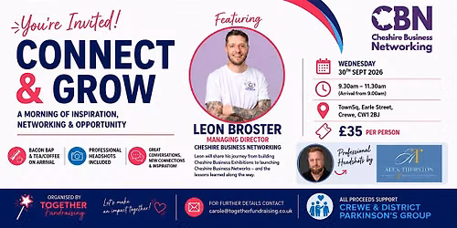 Connect & Grow - A Morning of Inspiration, Networking and Opportunity