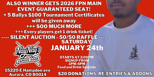 Lennard Dawson Jr Benefit - Poker Tournament