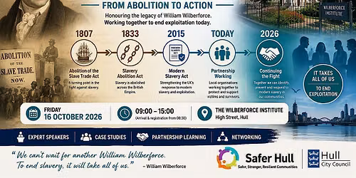 Safer Hull Modern Day Slavery Awareness Event