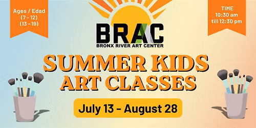 BRAC 2026 Summer Kids Art Classes