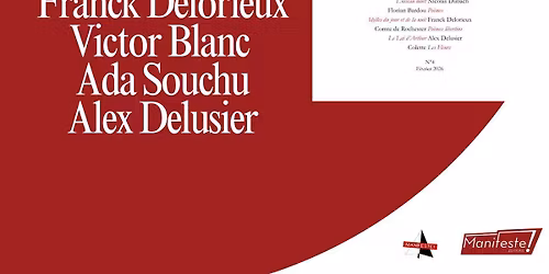 Pr\u00e9sentation de la revue "Manifeste !"